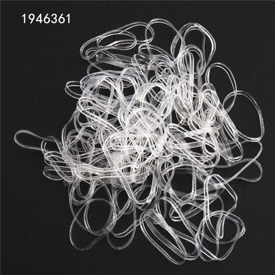 100τμχ υψηλής ποιότητας Διάφορου χρώματος Ελαστικό σχοινί λαστιχάκι Γυναικεία κορίτσια παιδική γραβάτα Εργαλεία styling μαλλιών Μαθητές Σχολικά είδη