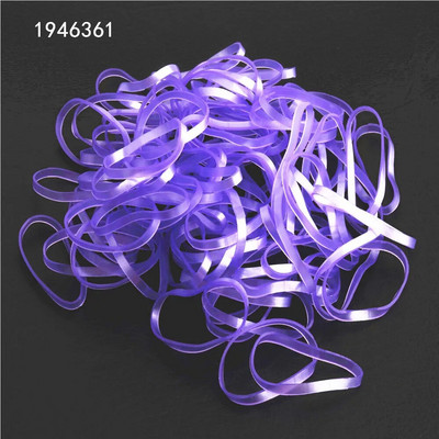 100τμχ υψηλής ποιότητας Διάφορου χρώματος Ελαστικό σχοινί λαστιχάκι Γυναικεία κορίτσια παιδική γραβάτα Εργαλεία styling μαλλιών Μαθητές Σχολικά είδη