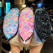 1000 gab. Meiteņu matu aksesuāri Dāvana neilona gumijas lente elastīga matu lente galvas lente bērniem zirgastes turētāja lente bērnu rotājumi