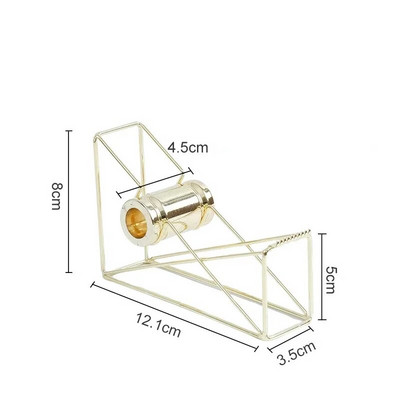 Ταινία υλικού Κόφτης γραφείου Προμήθειες αποθήκευσης Washi Masking Stationery Dispenser Style Organizer Metal Nordic