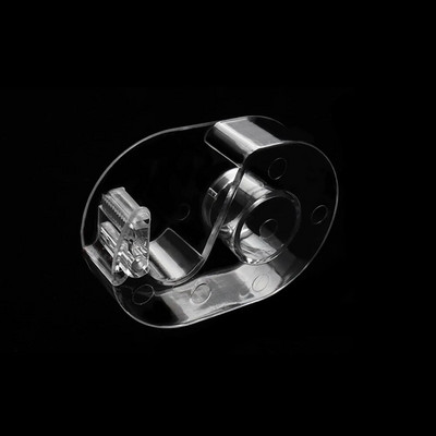 1,5cm Tape Cutter Dispenser Special Tapes Seat Απλό διαφανές κόφτη Χρήσιμο Βολικό Βολικό Γραφείο Σχολική προμήθεια