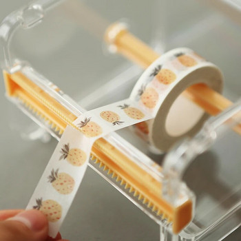 Χαρτικά χαρτικά αυτοκόλλητο Κουτιά παραλαβής Washi Tape Dispenser Washi Tape Storage Washi Tape Organizer Θήκη ταινίας