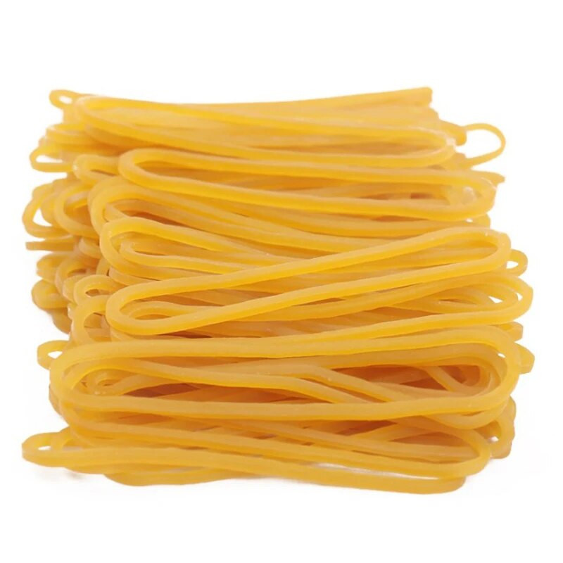 400 gab. Izturīgas elastīgas gumijas lentes rēķini Elastīgi izstiepjami stiprinājumi Gredzena diametrs 60 mm skolas kancelejas piederumiem