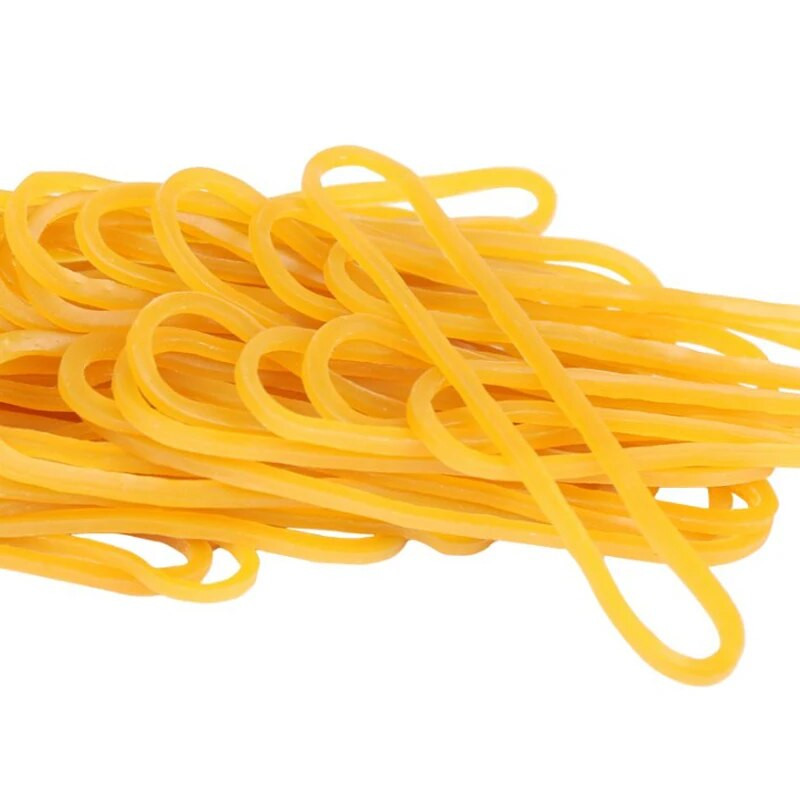 400 gab. Izturīgas elastīgas gumijas lentes rēķini Elastīgi izstiepjami stiprinājumi Gredzena diametrs 60 mm skolas kancelejas piederumiem