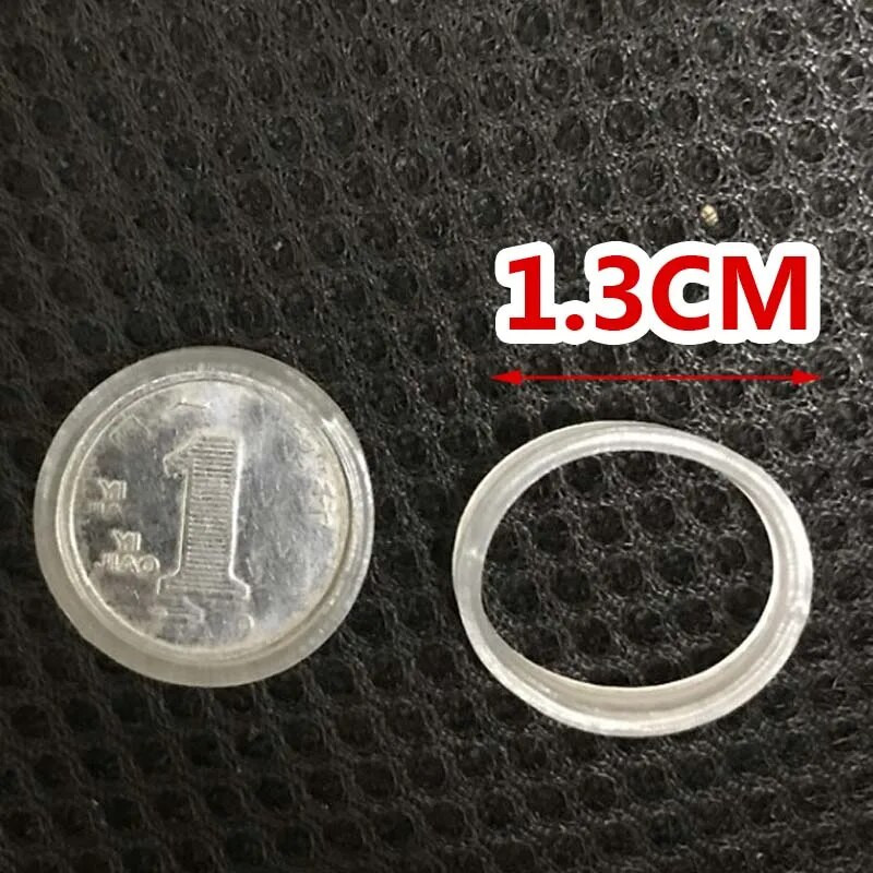 2000 tk/komplekti läbimõõt 13 mm tüdrukud armsad läbipaistvad juuksepaelad lastele hobusesaba hoidja juuksesõrmus kummipaelad juukseaksessuaarid