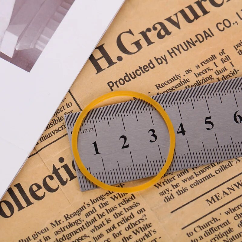 100 vnt. Aukštos kokybės įvairaus dydžio juostos Klijai Tvirtinimo detalės Stiprios elastinės guminės juostos Biuro mokiniams Mokyklinės raštinės reikmenys