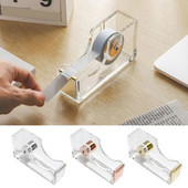 Dozator de bandă Durabil pentru ambalaj cadouri Cutter de bandă Suport versatil de bandă acrilic pentru acasă, birou, școală