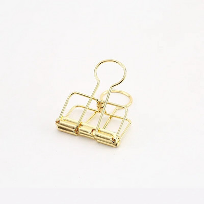 Mr Paper 8 Χρώματα 3 Μεγέθη 1 τμχ Χρώματα Χρυσό ροζ ροζ Πράσινο μωβ συνδετικά κλιπ Μεγάλα μεσαία μικρά κλιπ βιβλιοδεσίας γραφείου