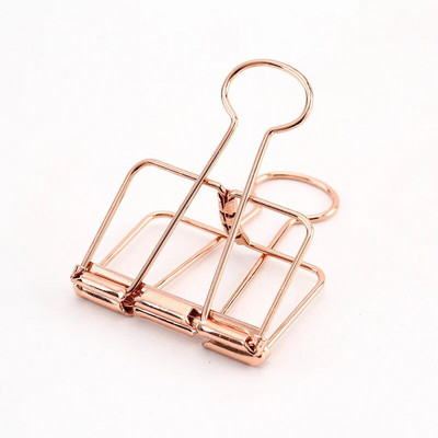 Mr Paper 8 Χρώματα 3 Μεγέθη 1 τμχ Χρώματα Χρυσό ροζ ροζ Πράσινο μωβ συνδετικά κλιπ Μεγάλα μεσαία μικρά κλιπ βιβλιοδεσίας γραφείου