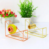 Rose Gold Tape Cutter Washi Tape Storage Organizer Κόφτης γραφικής ύλης Διανομέας ταινίας γραφείου Αναλώσιμα γραφείου
