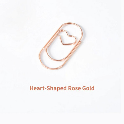 10 gab. Saspraudes Mini sirds Zelta Rozā zelta Krāsu Saspraudes Grāmatzīme Saspraudes Saspraudes Biroja piederumi Saspraudes Patchwork Kancelejas preces