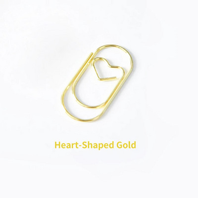 10 gab. Saspraudes Mini sirds Zelta Rozā zelta Krāsu Saspraudes Grāmatzīme Saspraudes Saspraudes Biroja piederumi Saspraudes Patchwork Kancelejas preces