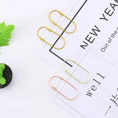 Εργοστασιακή προμήθεια TUTU 25pcs/15pcs 50x20mm μεγάλου μεγέθους συνδετήρες 5 χρωμάτων διαθέσιμοι μεγάλοι φαρδιοί συνδετήρες στο Promotion H0180