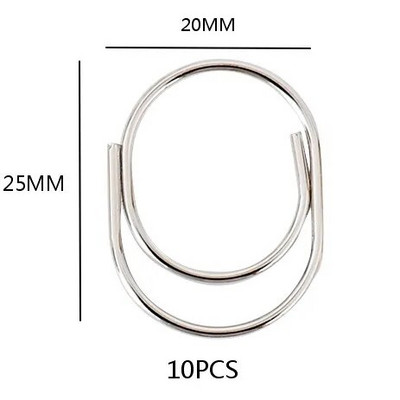 Εργοστασιακή προμήθεια TUTU 25pcs/15pcs 50x20mm μεγάλου μεγέθους συνδετήρες 5 χρωμάτων διαθέσιμοι μεγάλοι φαρδιοί συνδετήρες στο Promotion H0180