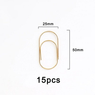 Εργοστασιακή προμήθεια TUTU 25pcs/15pcs 50x20mm μεγάλου μεγέθους συνδετήρες 5 χρωμάτων διαθέσιμοι μεγάλοι φαρδιοί συνδετήρες στο Promotion H0180