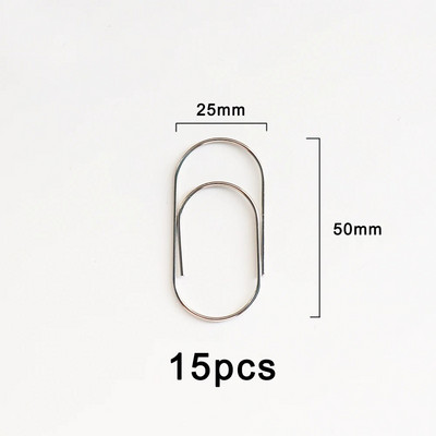 Εργοστασιακή προμήθεια TUTU 25pcs/15pcs 50x20mm μεγάλου μεγέθους συνδετήρες 5 χρωμάτων διαθέσιμοι μεγάλοι φαρδιοί συνδετήρες στο Promotion H0180