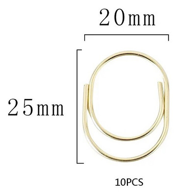 Εργοστασιακή προμήθεια TUTU 25pcs/15pcs 50x20mm μεγάλου μεγέθους συνδετήρες 5 χρωμάτων διαθέσιμοι μεγάλοι φαρδιοί συνδετήρες στο Promotion H0180