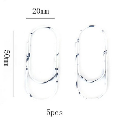 Εργοστασιακή προμήθεια TUTU 25pcs/15pcs 50x20mm μεγάλου μεγέθους συνδετήρες 5 χρωμάτων διαθέσιμοι μεγάλοι φαρδιοί συνδετήρες στο Promotion H0180