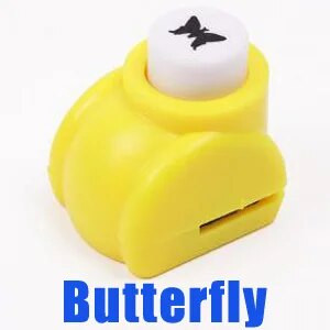 Mini Scrapbook Punches Rankų darbo pjaustytuvai Kortelių Craft Calico Spausdinimas „Pasidaryk pats“ su gėlių popieriumi, rankdarbių perforavimo skylių perforatoriaus forma