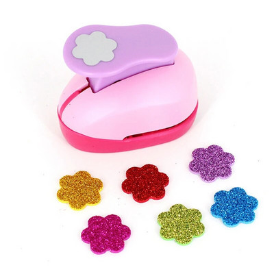 Δωρεάν αποστολή Flower Furador Diy Paper Cut Eva Foam Maker puncher Scrapbooking εξοικονόμηση εργασίας για παιδική τρύπα DIY χειροποίητο