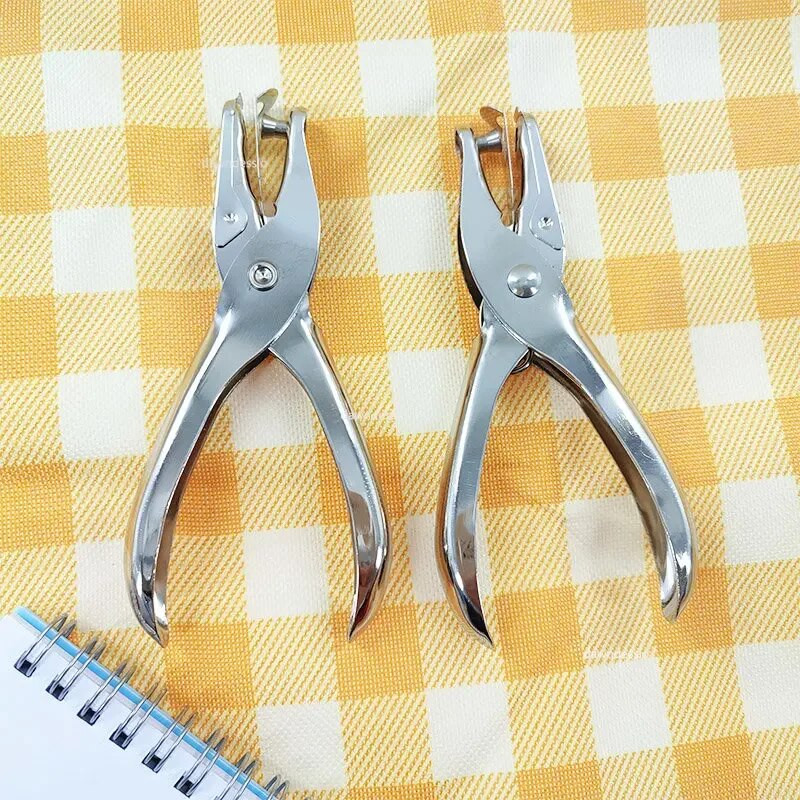 Skolas birojs Metāla viena caurumu perforators rokas papīra perforators viena cauruma scrapbooking perforatori materiāli