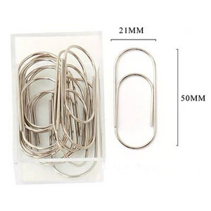 TUTU 20gab/kaste 50x20mm liela izmēra saistvielas saspraudes dekoratīvās 8 krāsu platās saspraudes Kawaii foto klips biroja klips H0276