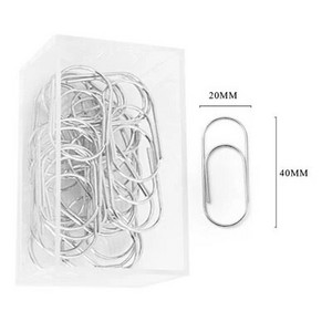 TUTU 20gab/kaste 50x20mm liela izmēra saistvielas saspraudes dekoratīvās 8 krāsu platās saspraudes Kawaii foto klips biroja klips H0276