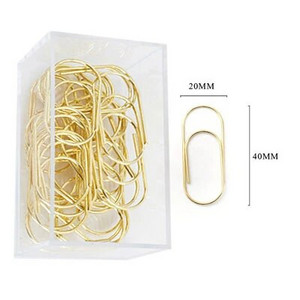 TUTU 20gab/kaste 50x20mm liela izmēra saistvielas saspraudes dekoratīvās 8 krāsu platās saspraudes Kawaii foto klips biroja klips H0276