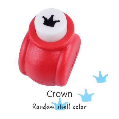 1 gab. Jauns mini papīra perforators, kas paredzēts Scrapbooking perforatoram, DIY dekorēšanai bērniem ar rokām darināta kartīte, amatniecības perforators caurumu griešanas rīks