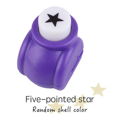 1 gab. Jauns mini papīra perforators, kas paredzēts Scrapbooking perforatoram, DIY dekorēšanai bērniem ar rokām darināta kartīte, amatniecības perforators caurumu griešanas rīks