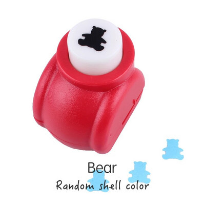 1 gab. Jauns mini papīra perforators, kas paredzēts Scrapbooking perforatoram, DIY dekorēšanai bērniem ar rokām darināta kartīte, amatniecības perforators caurumu griešanas rīks