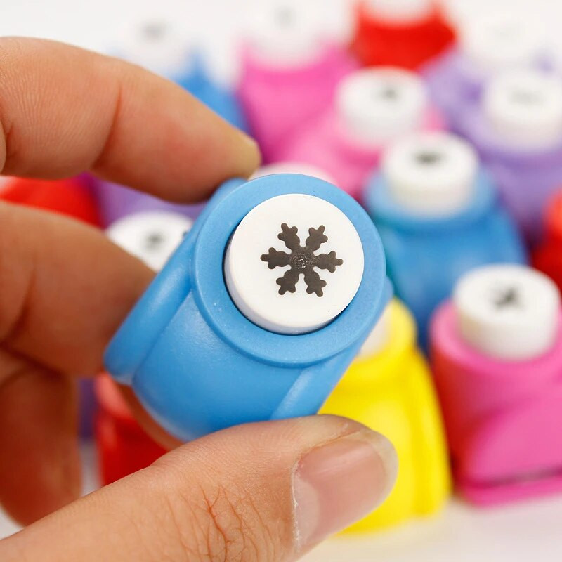 1 gab. Jauns mini papīra perforators, kas paredzēts Scrapbooking perforatoram, DIY dekorēšanai bērniem ar rokām darināta kartīte, amatniecības perforators caurumu griešanas rīks
