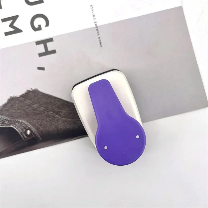 Kõrvarõngaaugu augustaja Kõrvarõngakaardi augustaja topeltpostituspunch Craft hoobpunch Käsitsi valmistatud paberipunch 0,99 tolline auk