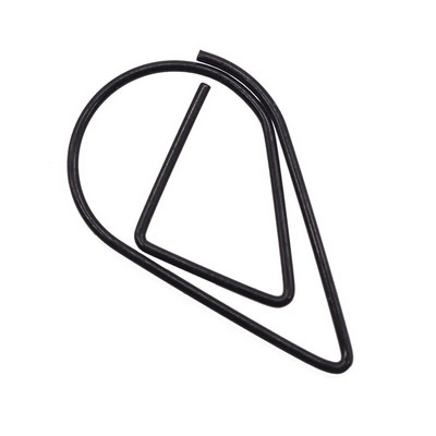 50 gab. Metāls Materiāls Piliena Saspraudes Zelts Sudraba Krāsa Kawaii Cute Grāmatzīmju Saspraudes Biroja Skolas Kancelejas preces Piliena grāmatzīme