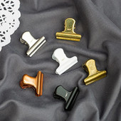 Vintage Binder Clip Memo Clip Metal Planner Clips Χρυσό Ασημί Μαύρο Χρώμα Σφιγκτήρας Διακοσμητικά Είδη Γραφείου Σχολική Χαρτικά