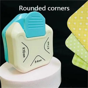 Trīs un viens filejas griezējs R4 R7 R10 Apļveida dizaina papīra perforators albums papīra karšu caurumošanas mašīna biroja iesiešanas piederumi