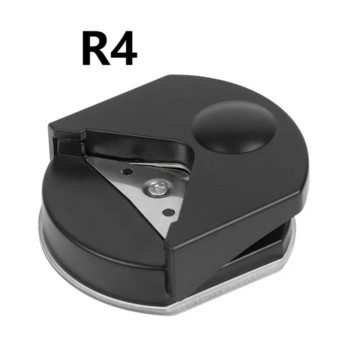 Резачка за три и една филета R4 R7 R10 Албум за перфориране на хартия с кръгъл дизайн Машина за перфориране на хартиени карти Консумативи за офис подвързване