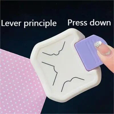 Trīs un viens filejas griezējs R4 R7 R10 Apļveida dizaina papīra perforators albums papīra karšu caurumošanas mašīna biroja iesiešanas piederumi