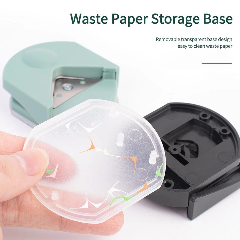 Kaasaskantav mininurkne ümar paberist perfokaart fotolõikur isetehtud käsitöö scrapbooking tööriistad masina paberi trimmer