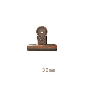 Vintage χρωματιστό μεταλλικό κλιπ χελιδονοουράς Chancery Paper Documents Organizer Metal Binder Clips Notes Letter