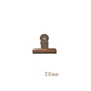 Vintage χρωματιστό μεταλλικό κλιπ χελιδονοουράς Chancery Paper Documents Organizer Metal Binder Clips Notes Letter