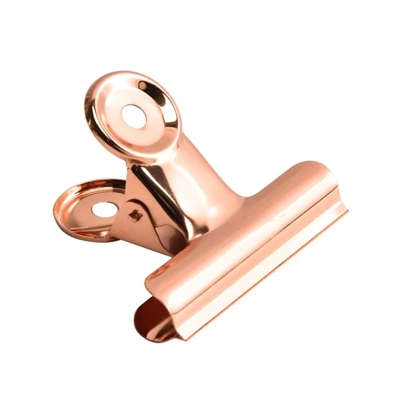 Vintage χρωματιστό μεταλλικό κλιπ χελιδονοουράς Chancery Paper Documents Organizer Metal Binder Clips Notes Letter