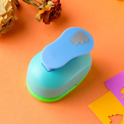 15 Mm mini albumu perforatori, ar rokām darināti griezēji, kartīšu amatniecības kalikonu drukāšana bērniem, ziedu papīrs, amatniecības perforators caurumu perforatora forma