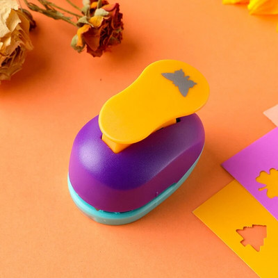 15 Mm mini albumu perforatori, ar rokām darināti griezēji, kartīšu amatniecības kalikonu drukāšana bērniem, ziedu papīrs, amatniecības perforators caurumu perforatora forma