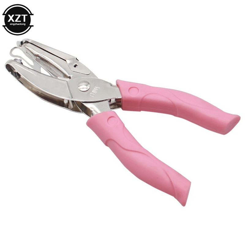 1,5 MM/3 MM/6 MM käepidemega auguraud DIY lahtiste lehtedega paberilõikur, ühe auguga perforaator scrapbookingi tööriistade jaoks Kontoriköitmistarbed