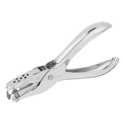 Mini viena cauruma papīra griezējs metāla sirds apļa forma caurumu perforators plastmasas rokturis rokas instruments īsu albumu iesiešanas kancelejas piederumi 5 stili