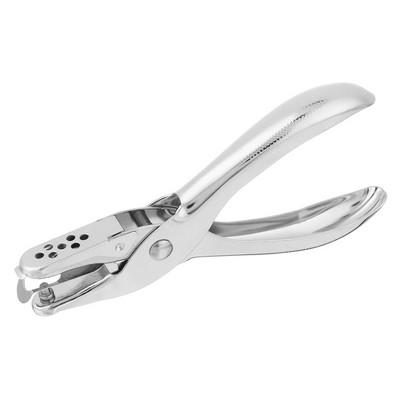 Mini viena cauruma papīra griezējs metāla sirds apļa forma caurumu perforators plastmasas rokturis rokas instruments īsu albumu iesiešanas kancelejas piederumi 5 stili