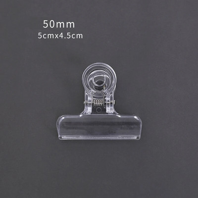 10 caurspīdīgas iesiešanas saspraudes Rēķinu saspraudes Aizzīmogojamās pārtikas maisiņu saspraudes Eņģu kancelejas preces mājas birojam.