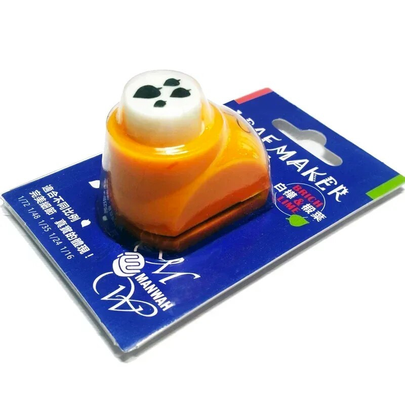 4 in 1 Model Scene Lehed Punch Leaf Mudel Puncher Liivalaud Tarvikud Stsenaarium mudelid Mini Hole Puncher Scrapbooking Tools