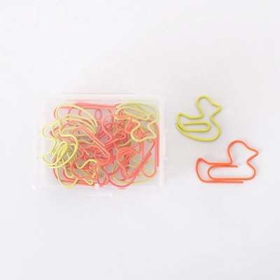 30 gab./daudz. Kawaii Clips Grāmatzīme Kancelejas preces Scrapbook Skolas stiprinājuma klipsi piederumi Biroja piederumi